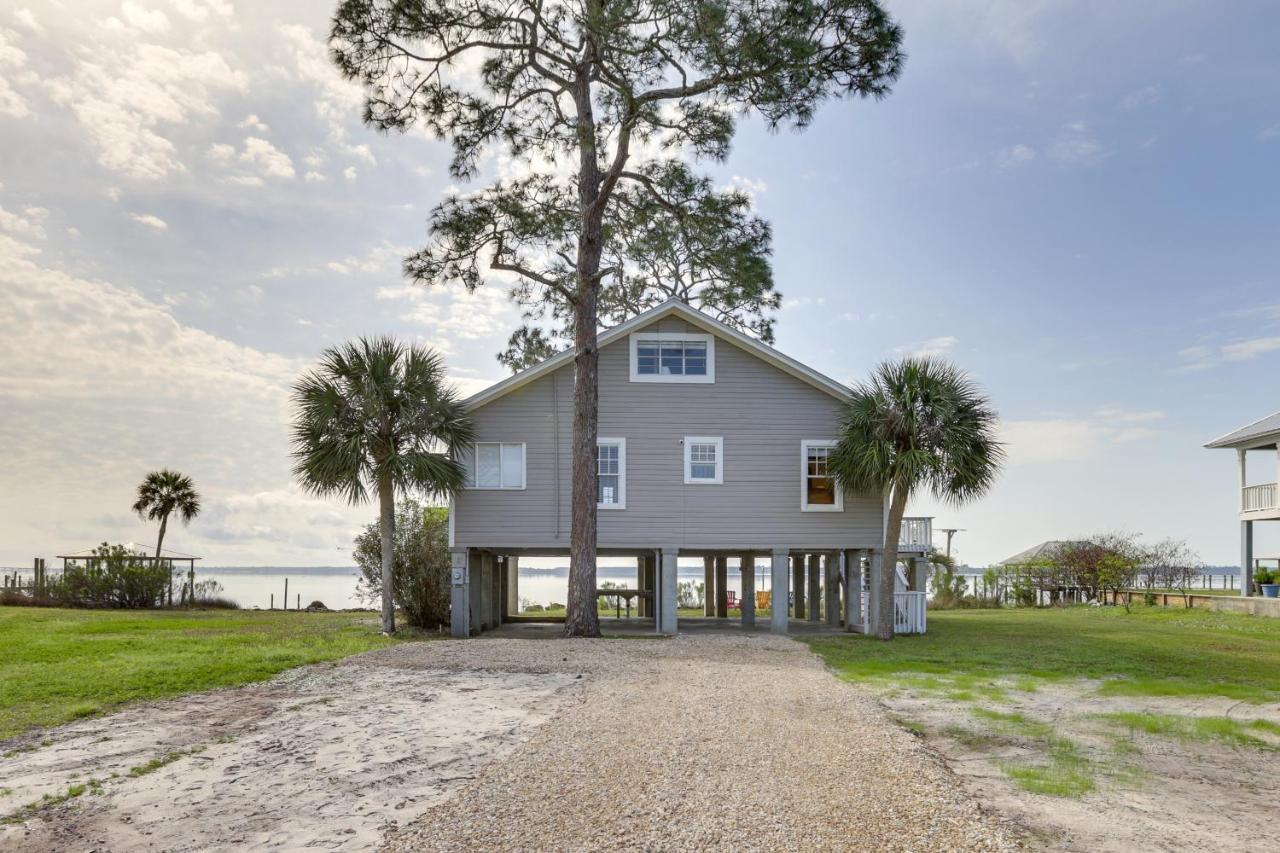 Waterfront Ochlockonee Bay Cottage With Views! Panacea Exterior photo